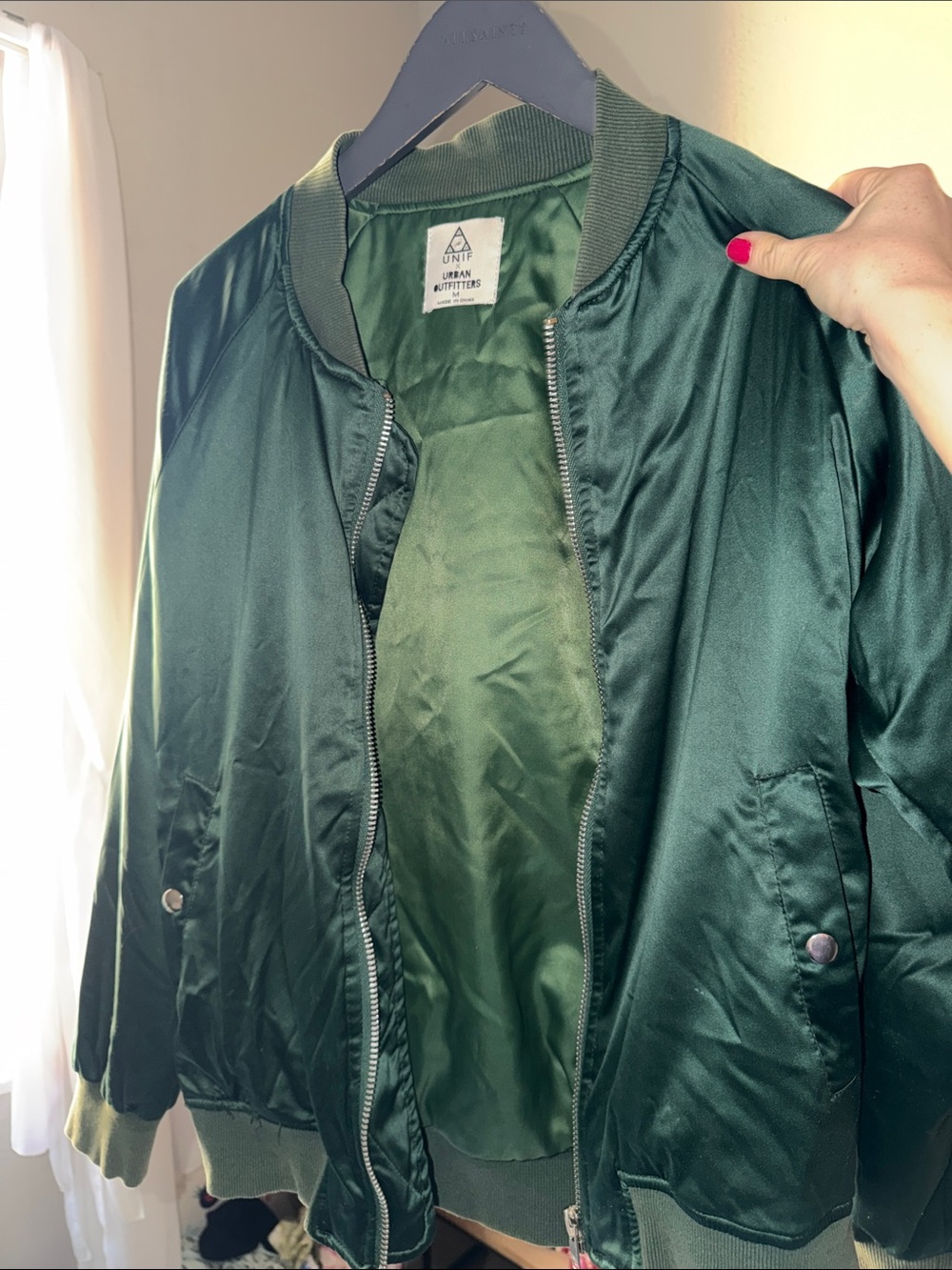 UNIF x UO bomber jacket